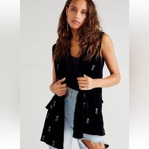 Bali jewel velvet blazer